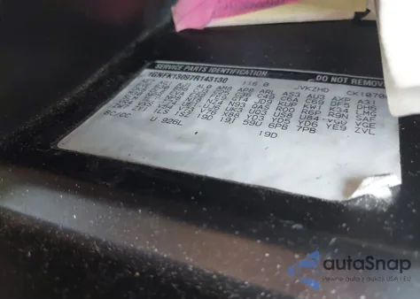 2007 Chevrolet Tahoe Ls из США, поврежденный, VIN 1GNFK13097R143130